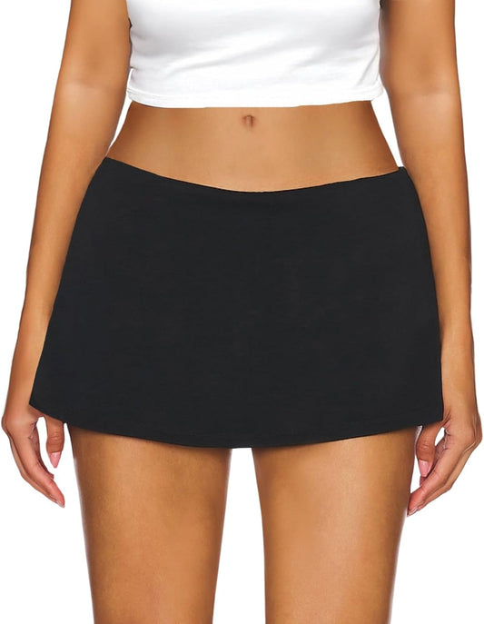 Chic Comfort Low-Waist Mini Skort™